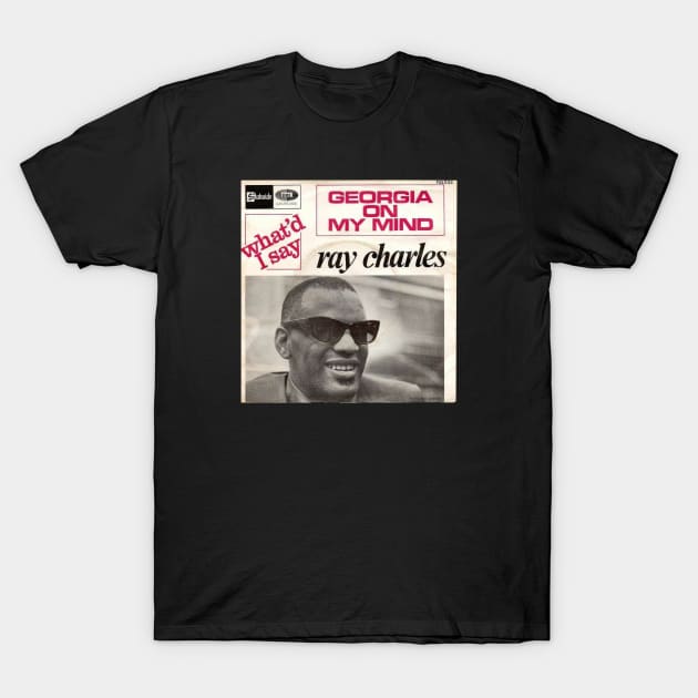 Ray Charles T-Shirt by brown fox